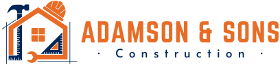 Adamson & Sons Construction Logo